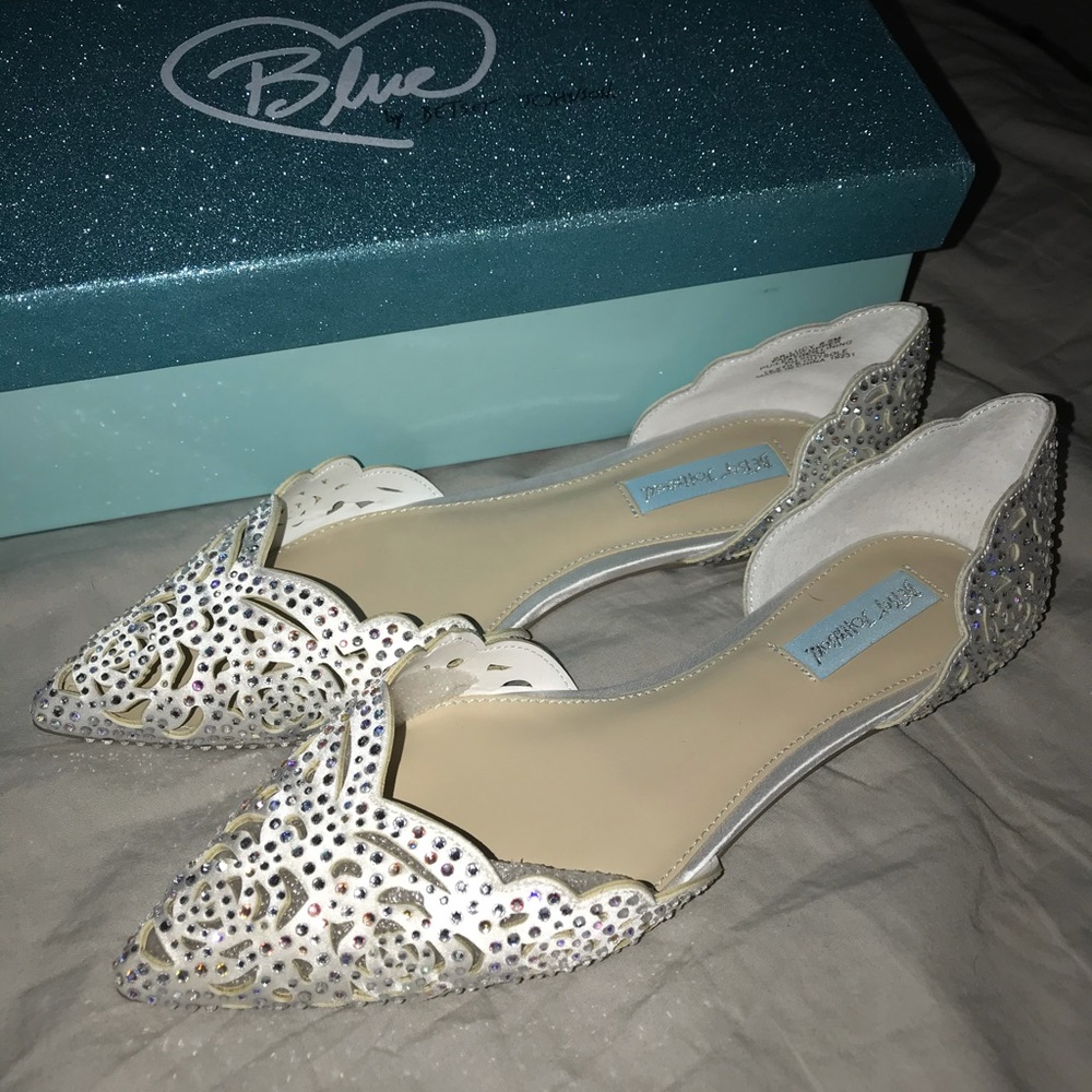 Betsy Johnson wedding shoes!